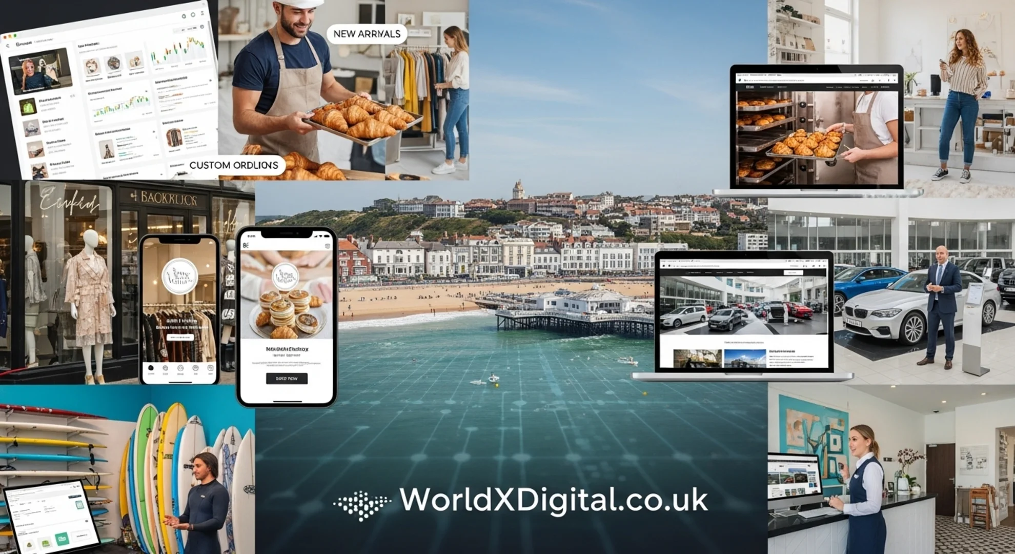 Web Development in Bournemouth, Dorset - Professional Web Development Services by World X Digital