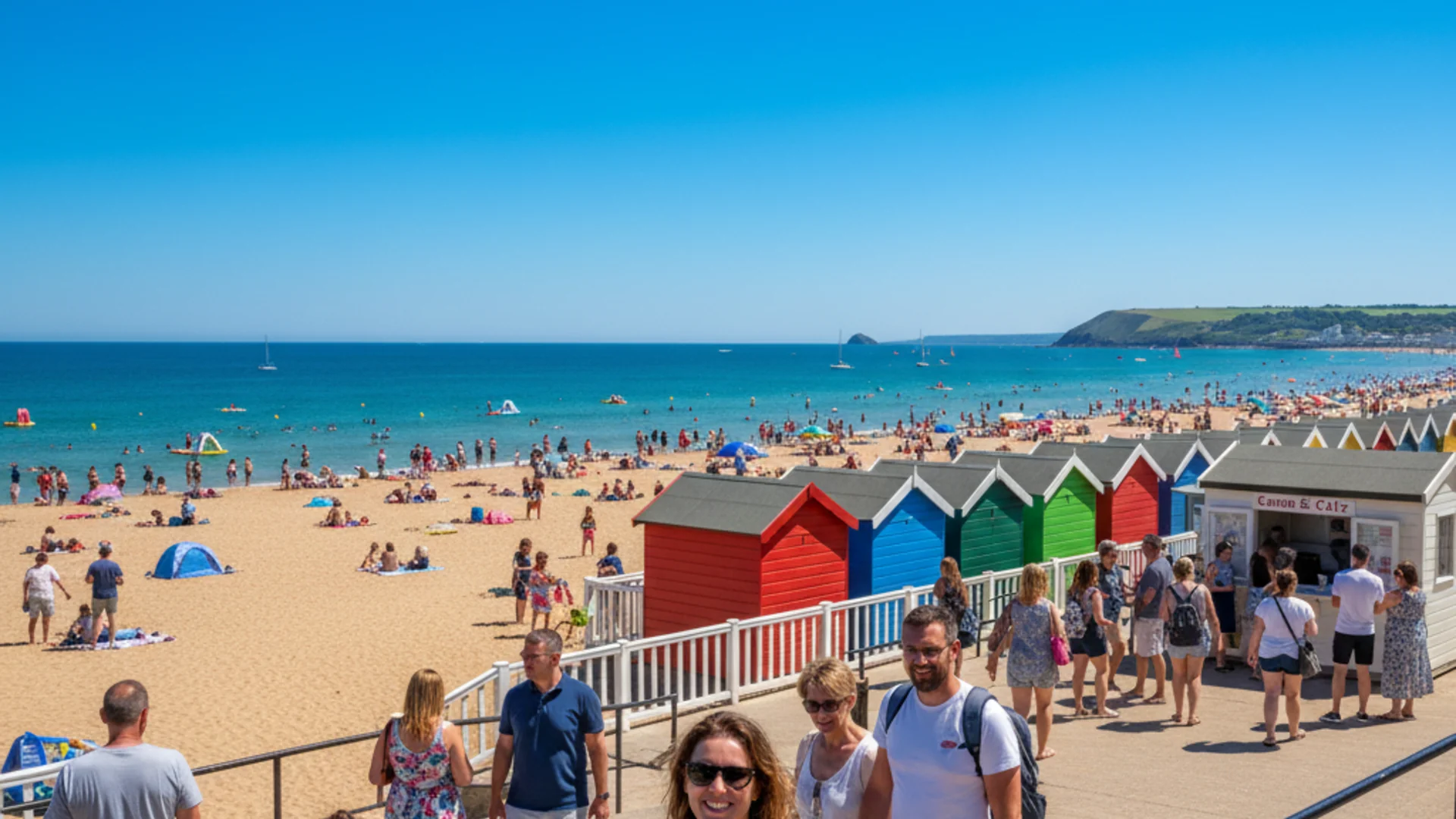 Cornwall seaside hotel and B&B website with online booking